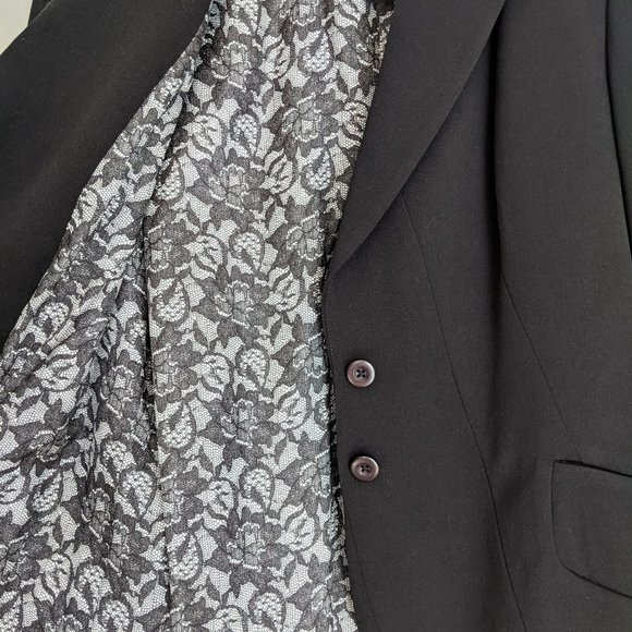 NWT Ellen Tracy Black Blazer - Picture 4 of 9